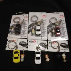 頭文字D ツインバトル02 キーホルダー 5種コンプリート イニシャルD