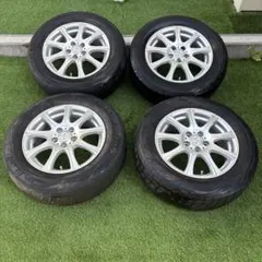 トヨタ純正ナット用 16インチ DUNLOP タイヤ付きホイールセット - メルカリ