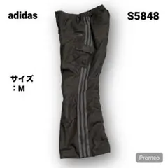 【即購入OK】adidas ドローコードナイロンパンツ サイズM ブラック