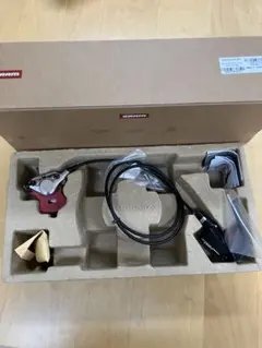 新品 Red Aero Disc Brake E1 エアロブレーキレバー セットのサムネイル