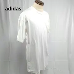 新品タグ付き　adidas　アディダス　半袖Tシャツ　ロング丈　XOサイズ