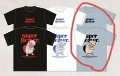 SUPER BEAVER アイラヴュー ツアーグッズ Tシャツ　ブルーのサムネイル
