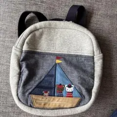 ファミリア familiar ボート刺繍　ベビーリュック