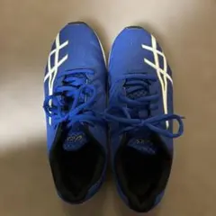 ASICS 青 スニーカー
