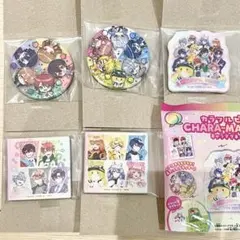 5種 ☆ カラフルピーチ キャラマグネッツ 5人集合 6人集合 全員集合 レア