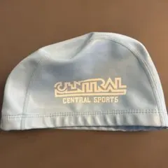 セントラル　帽子　水色