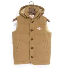 DANTON BEAMS別注 ２WAY 取外可フード ダウンベスト