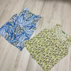 ベネトン ノースリーブ ブラウス 2枚セットのサムネイル
