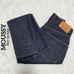 moussy マウジー 濃紺 24 S スキニーデニム ハイライズ MVS