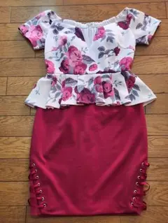 JEWELS★花柄オフショルドレス