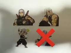 鬼滅の刃シール烈伝4 宇髄天元　まきを須磨雛鶴　3出品分300円