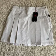 新品 ニューバランス NB ゴルフ スカート 白 撥水ストレッチ 3 送料込み