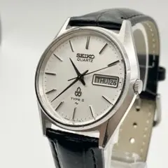 稼働美品　セイコー　クォーツ　TYPE II 腕時計　メンズ　デイデイト