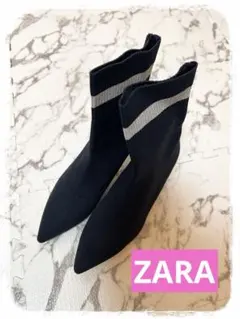 ☘️K2☘️ZARA ソックスブーツ 37 24.0
