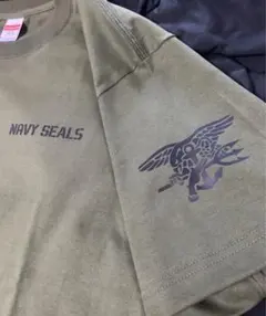 送料無料　L  アメリカ軍　NAVY SEALsネイビーシールズ　Tシャツ
