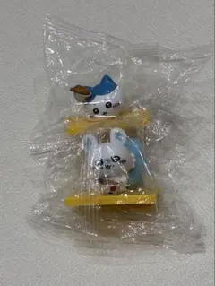 【2点セット】ちいかわ　松屋　オリジナルフィギュア　はちわれ　ハチワレ モモンガ