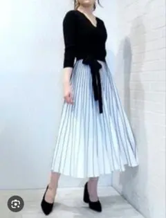 diagram グレースコンチネンタルカシュクールリブニットワンピース S