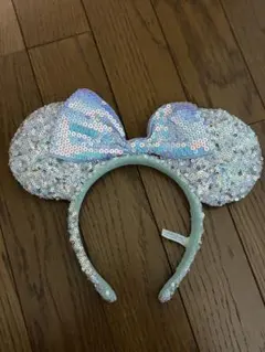ミッキー型スパンコールカチューシャ
