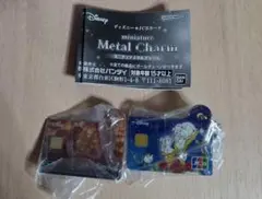 ディズニー ミニチュアメタルチャーム 2点セット