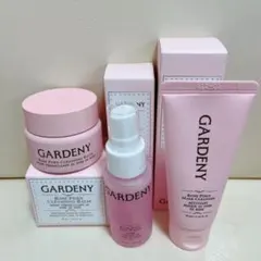 GARDENY ローズPDRNエッセンシャルミニトリオ クレンジングバーム他