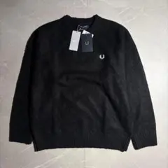 FRED PERRY　BEAMS 別注 フラッフィー クルーネックニット　完売品のサムネイル