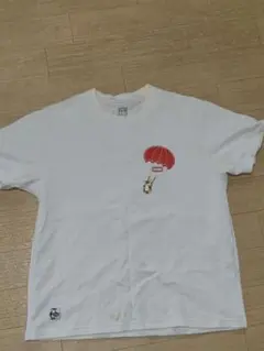 CHUMS チャムス Tシャツ ホワイト パラシュート柄のサムネイル