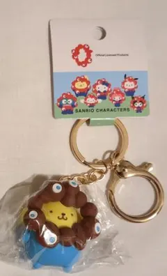 EXPO2025万博 サンリオ ミャクミャク クリアキーホルダー ポムポムプリン