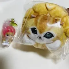 mofusand ぬいぐるみマスコット&キーホルダー 2点セットのサムネイル