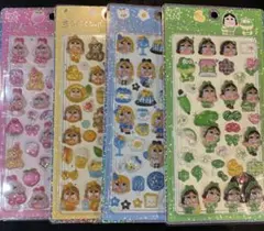 クライベイビー 3D立体シール4枚セット 硬いシール