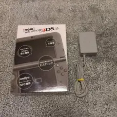 【極美品】Newニンテンドー3DS LL メタリックブラック 上IPS液晶