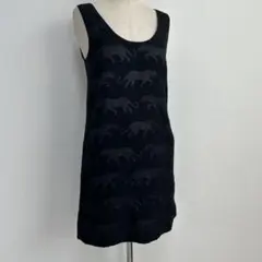 MARC BY MARC JACOBS ノースリーブ ミニワンピース ブラック