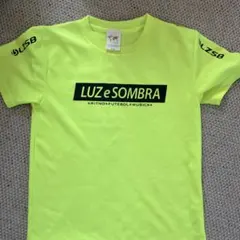 Luz e Sombra 蛍光イエロー Tシャツ 150