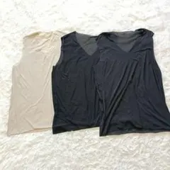UNIQLO AIRism マイクロメッシュVネック XL 3点セット