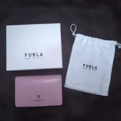 ★新品未使用　FURLA 名刺入れ カードケース ピンクのサムネイル