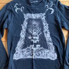 ヒスミニ　ロンT 黒③