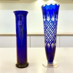 江戸切子　花器　南端久司　伝統工芸品　新品未使用 江戸切子 花器 南端久司 伝統工芸品 新品未使用 【公式通販】