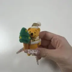 プーさん ディズニー クリスマス キーホルダー