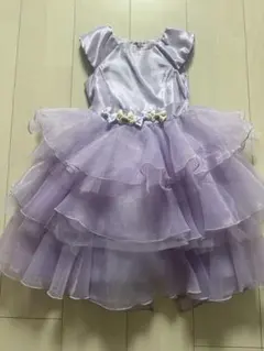 anyfam 子供用ドレス紫　110サイズのサムネイル