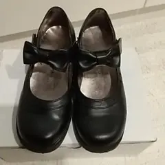 メゾピアノ フォーマルシューズ 黒 ２０cm