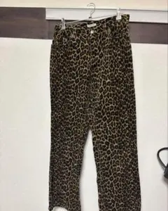 y2k レオパードパンツ