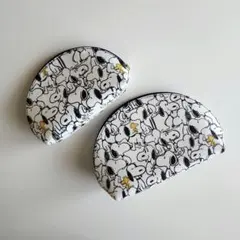 新品未使用　スヌーピー　ペア ポーチ
