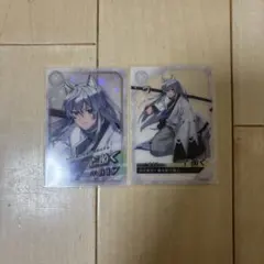 カラフルピーチ　ポテトチップス　クリアカード　どぬく