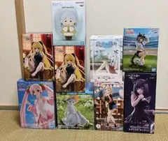 美少女プライズフィギュア9個セット　まとめ売り
