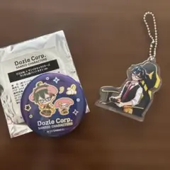 ドズル社×サンリオキャラクターズ　缶バッジ　ネオンver. DMMクジのサムネイル