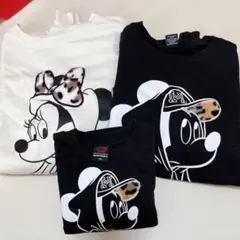 ベビードール ミッキー パーカー 家族コーデ お揃い XL L キッズ 100