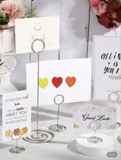 テーブルナンバースタンド 12個セット(M)