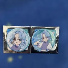名探偵プリキュア！ エクレール候補 缶バッジ2種 投票済証カード 家入