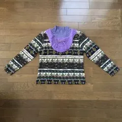 長袖ニット セーター M-L フリー