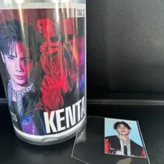 THE RAMPAGE ランペ 神谷健太 ラベル缶 証明写真 ステッカーセット