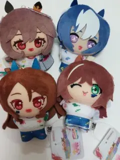 ウマ娘 プリティーダービー ぬいぐるみ ペインタースタイル 4点セット